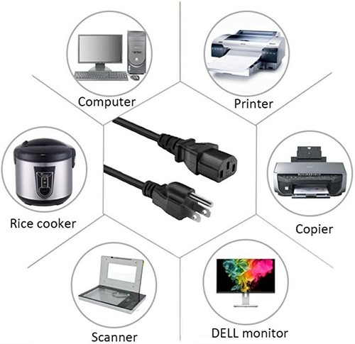 Power cord cable - ac, prong