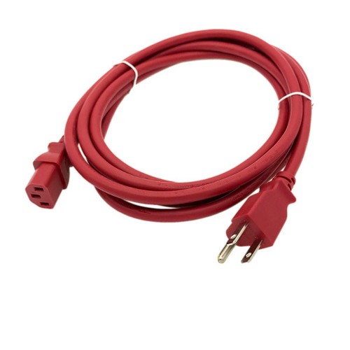Red 10ft universal prong - red,