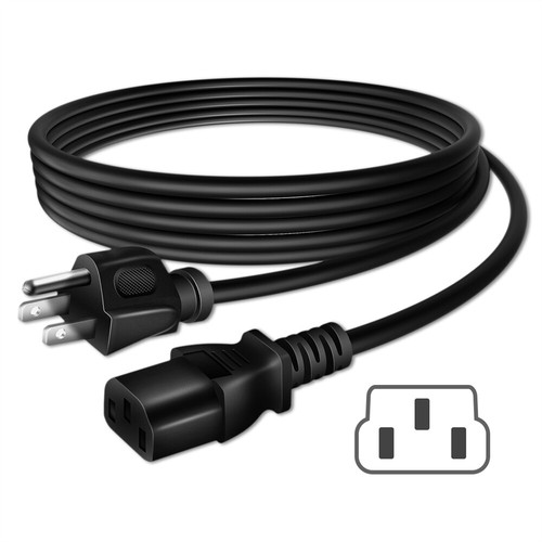 6ft power cord cable - ul, for