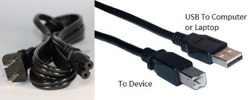 Usb cable power cord - cord, canon
